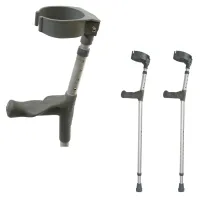 Forearm Crutches with Ergonomic Hand Grip