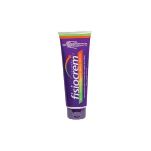 Tube of Fisiocrem natural pain relief cream used in podiatry care